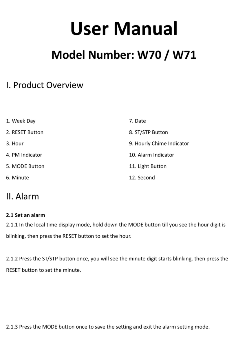Wiseup W70 user manual