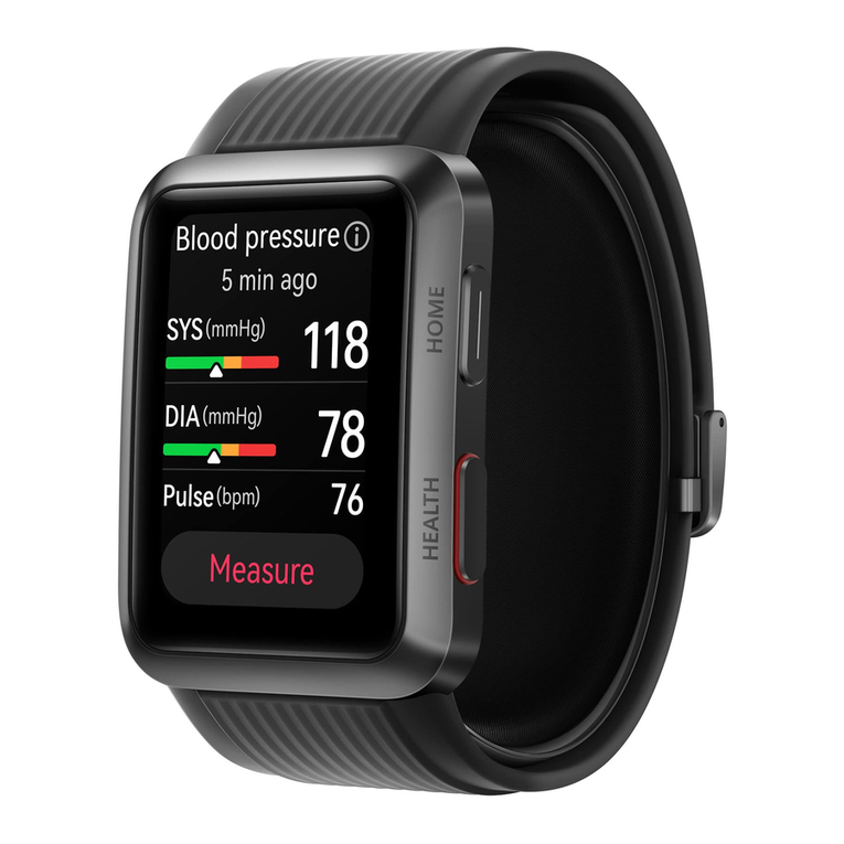 Huawei WATCH D quick start guide