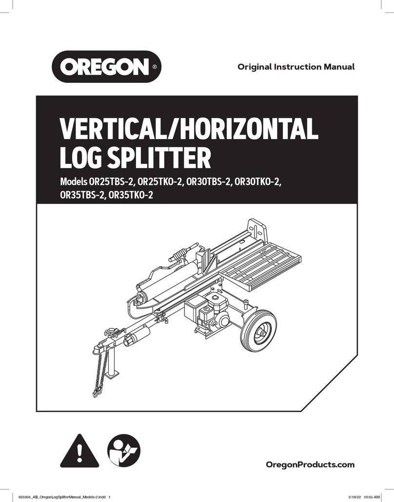 Oregon OR25TBS-2 User manual