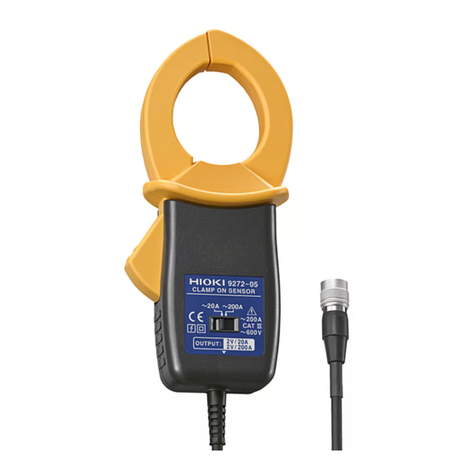 Hioki 9272-05 User manual