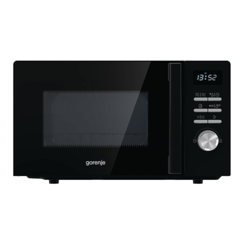 Gorenje MO20A4BH instruction manual