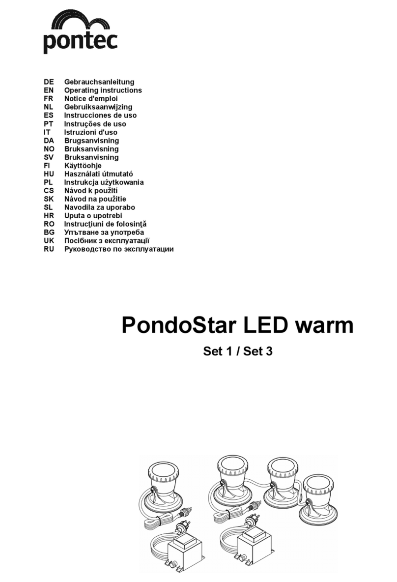 Pontec PondoStar LED warm User manual