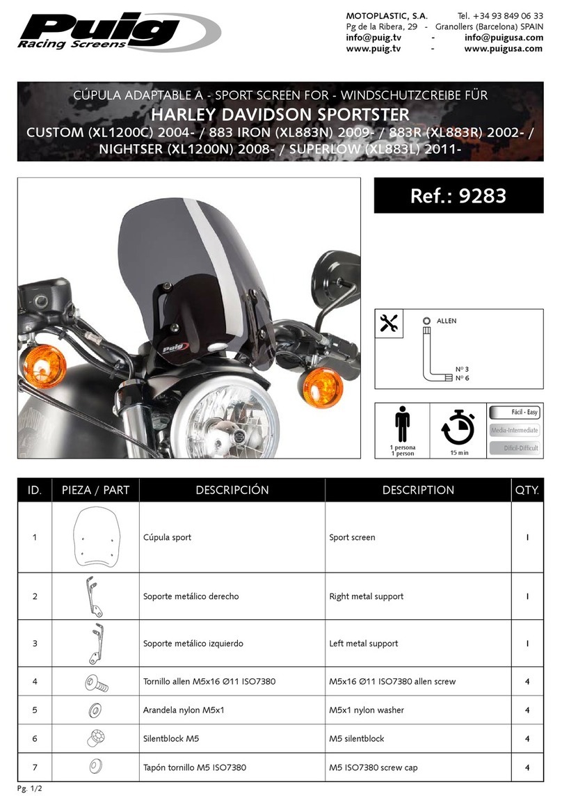 PUIG 9283 quick start guide