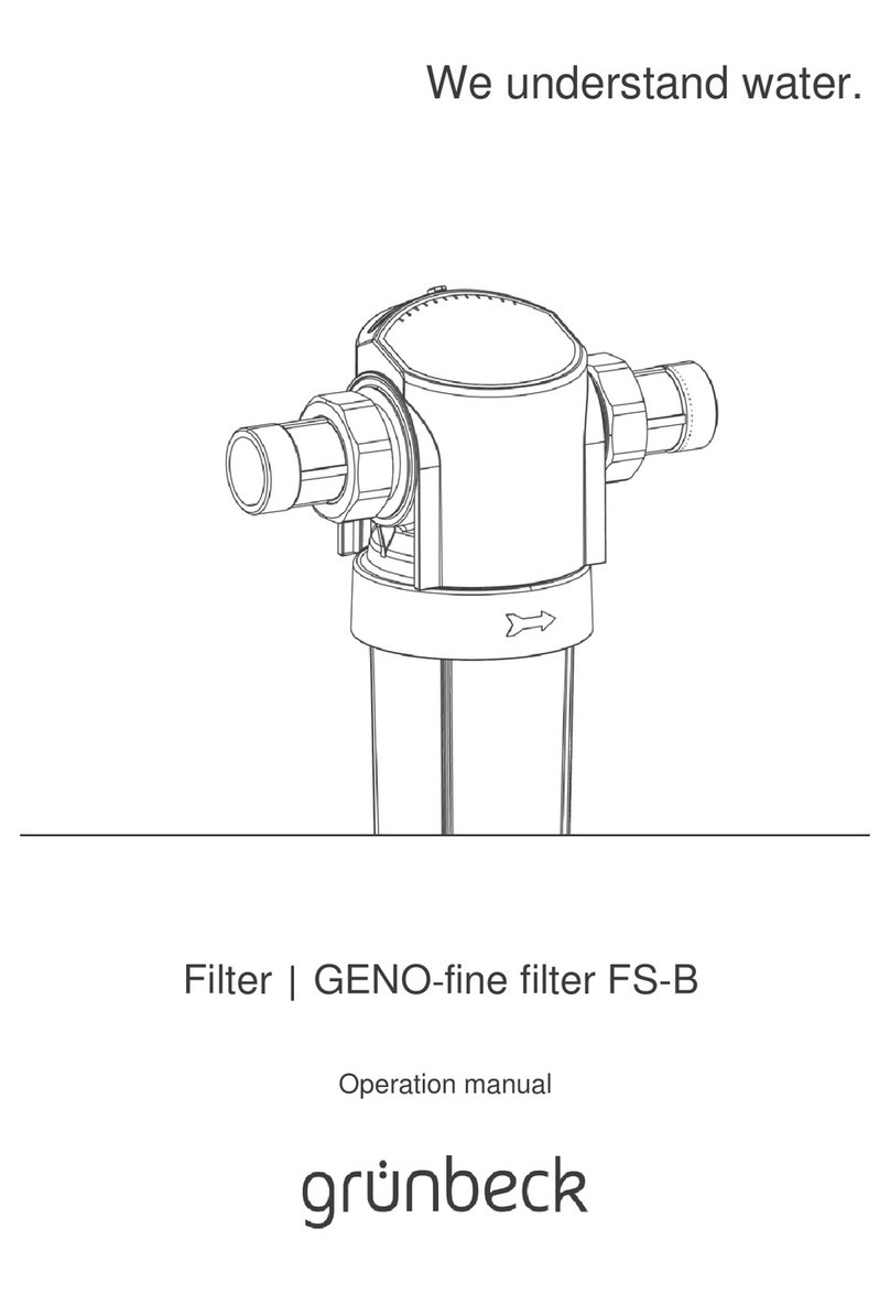 Grunbeck GENO-fine FS-B Operation manual