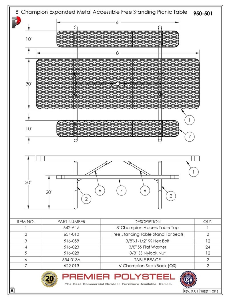PREMIER POLYSTEEL 950-501 quick start guide PREMIER POLYSTEEL 950-501 quick start guide