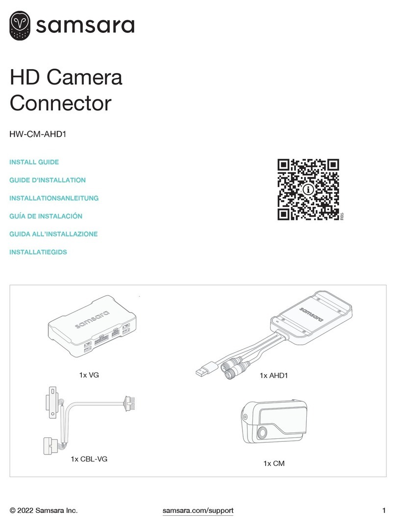 Samsara HW-CM-AHD1 install guide