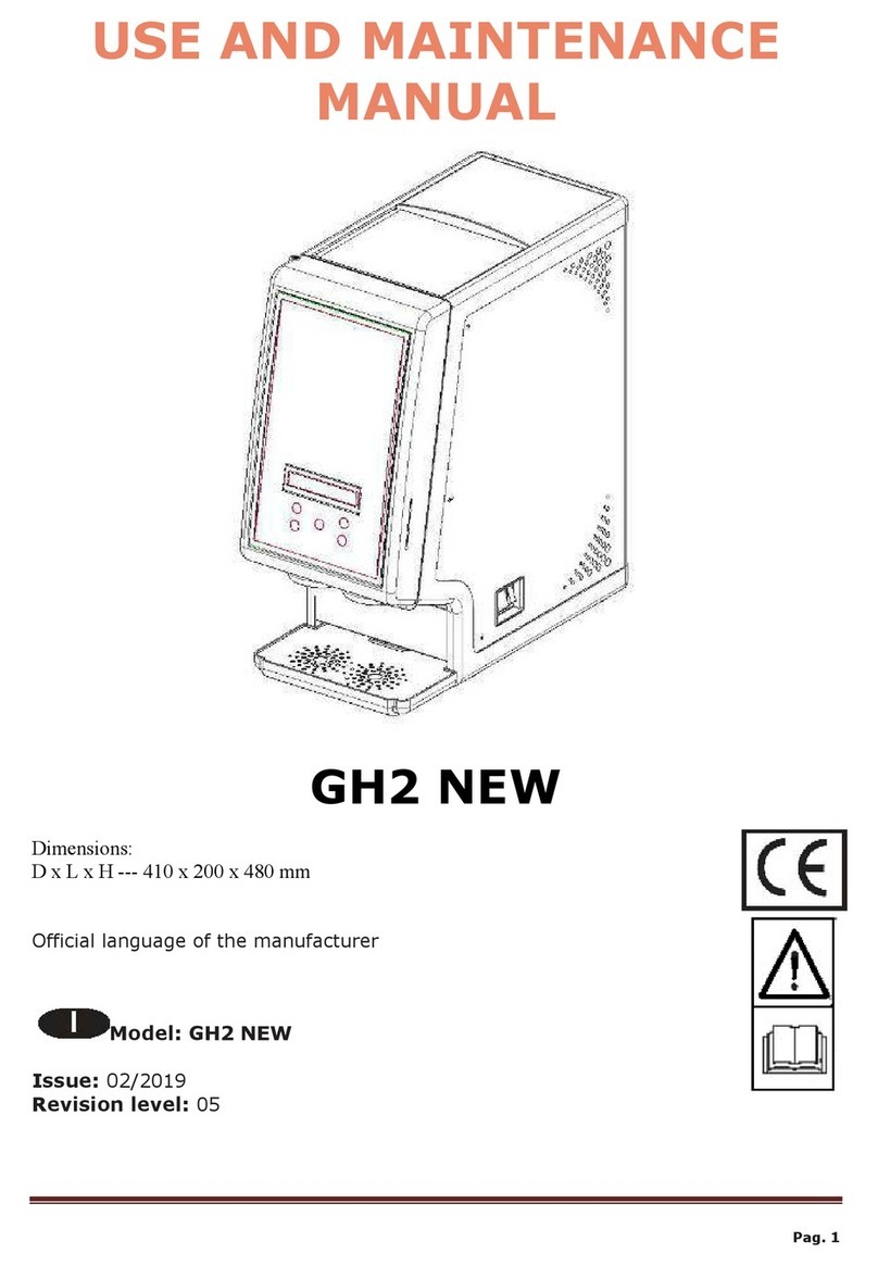 Electrolux Professional GH2 NEW Use and maintenance manual