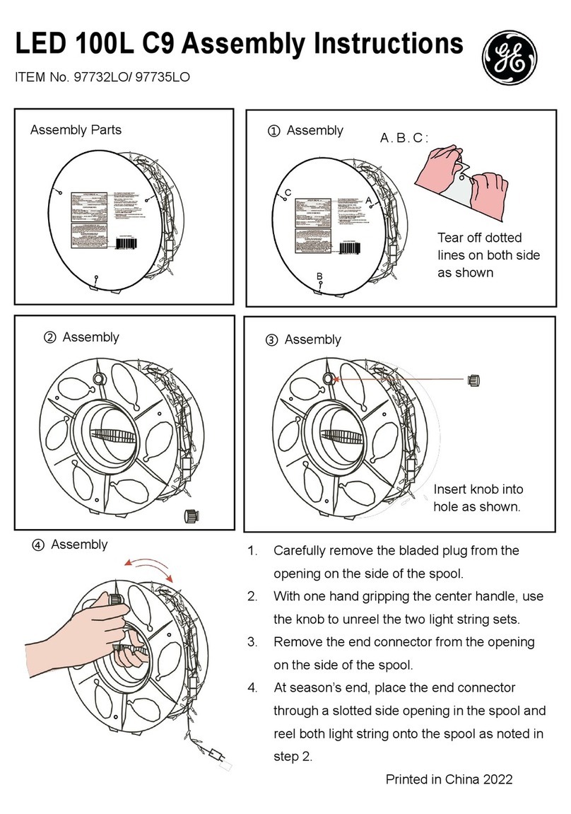 GE Energy Smart 97732LO Assembly instructions