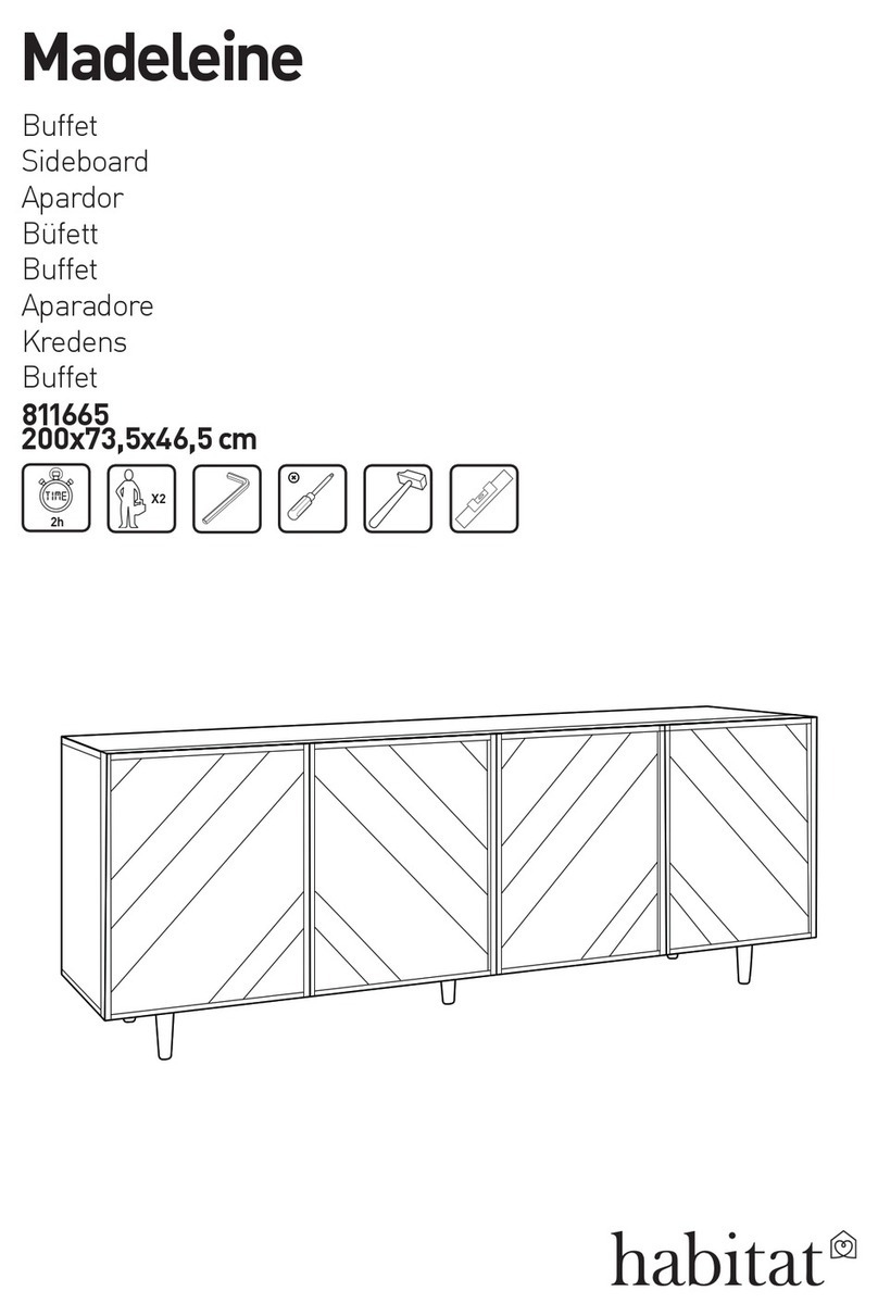 Habitat Madeleine 811665 User manual