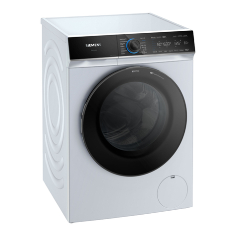 Siemens WG56B205NL User's manual and installation