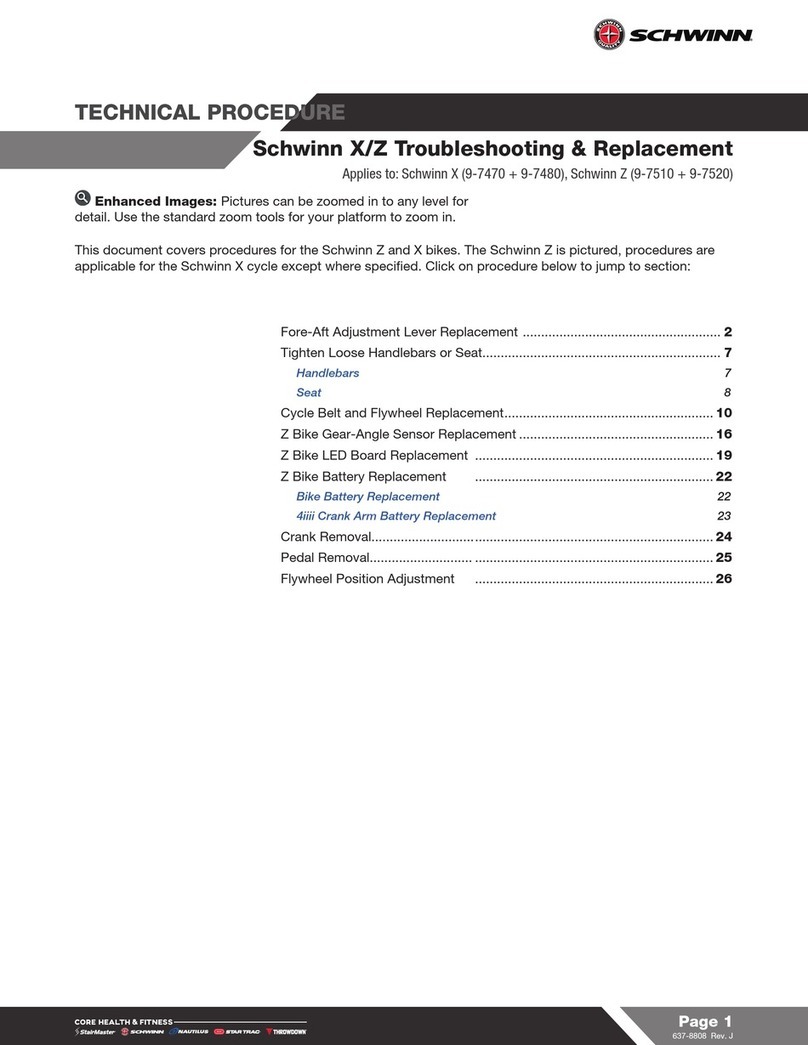 Schwinn Z Troubleshooting