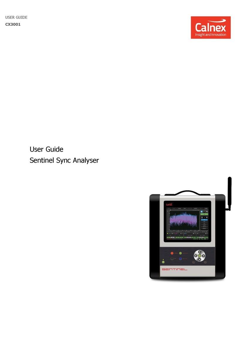Calnex Sentinel user guide