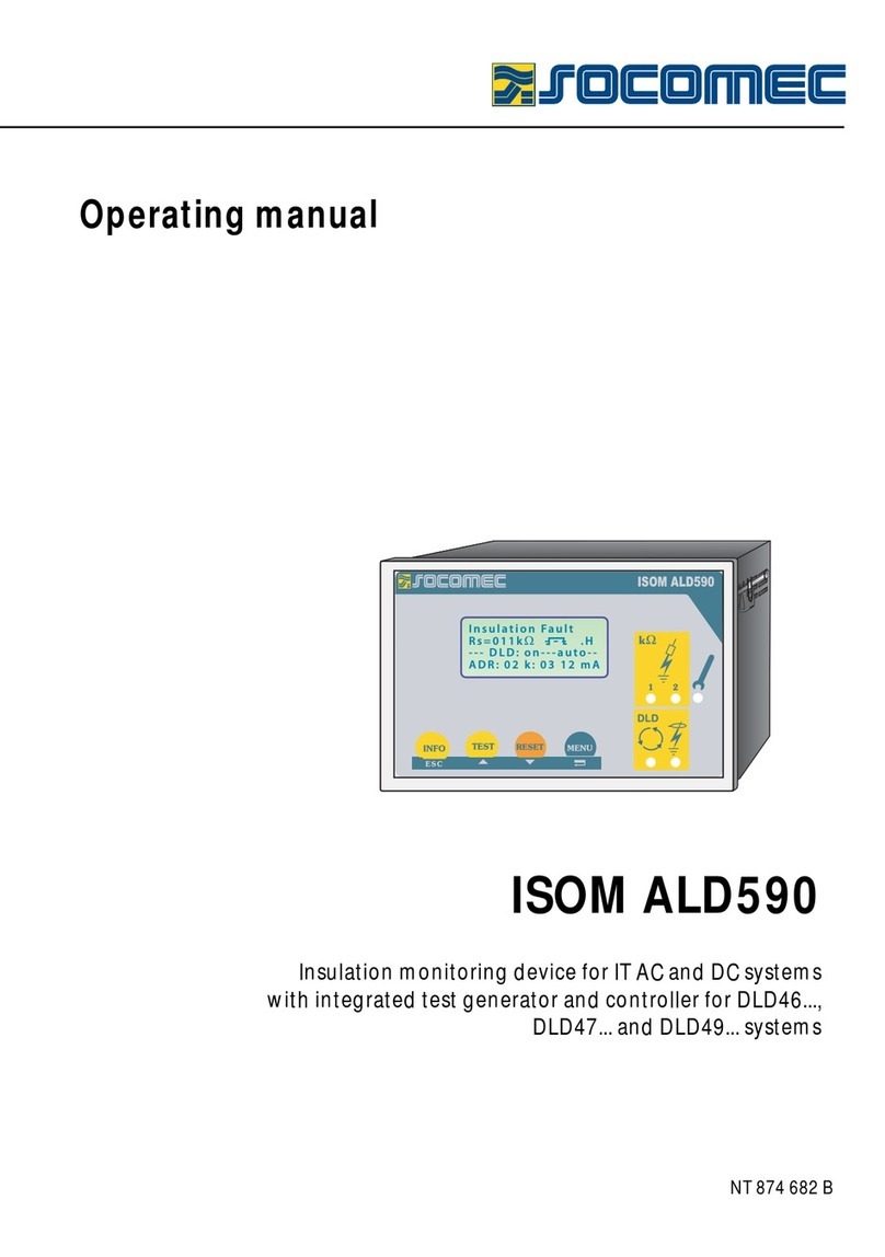 socomec ISOM ALD590 User manual