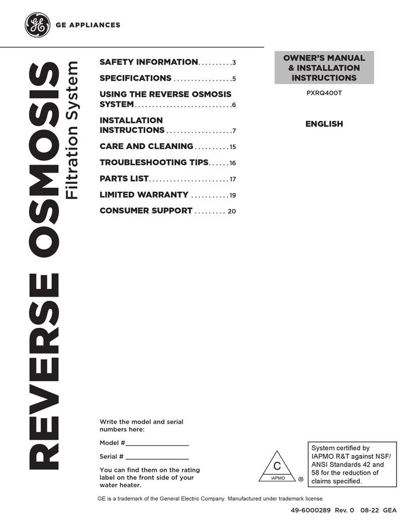 GE PXRQ400T Original instructions