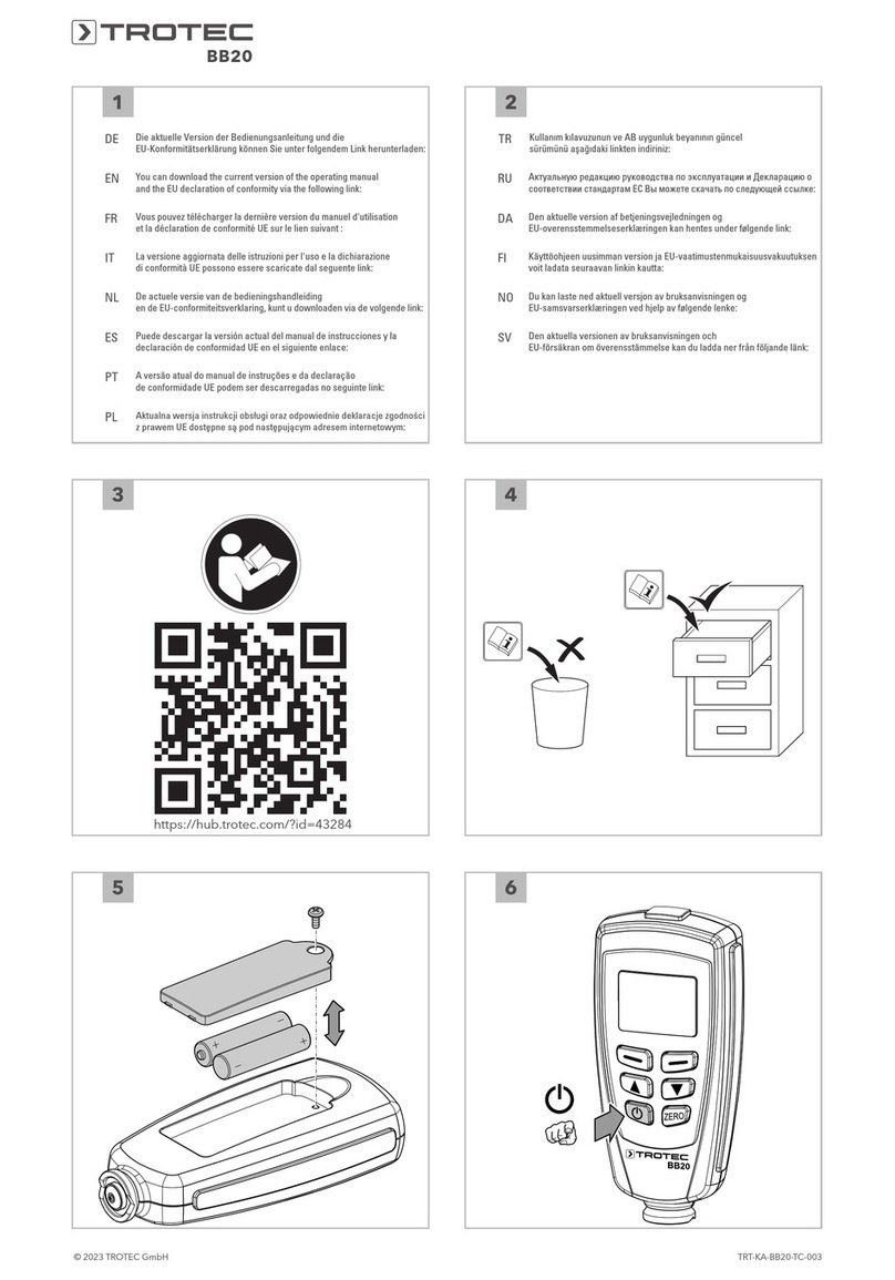 Trotec BB20 User manual
