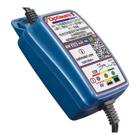 TecMate Optimate 1 Duo + TM407a User manual