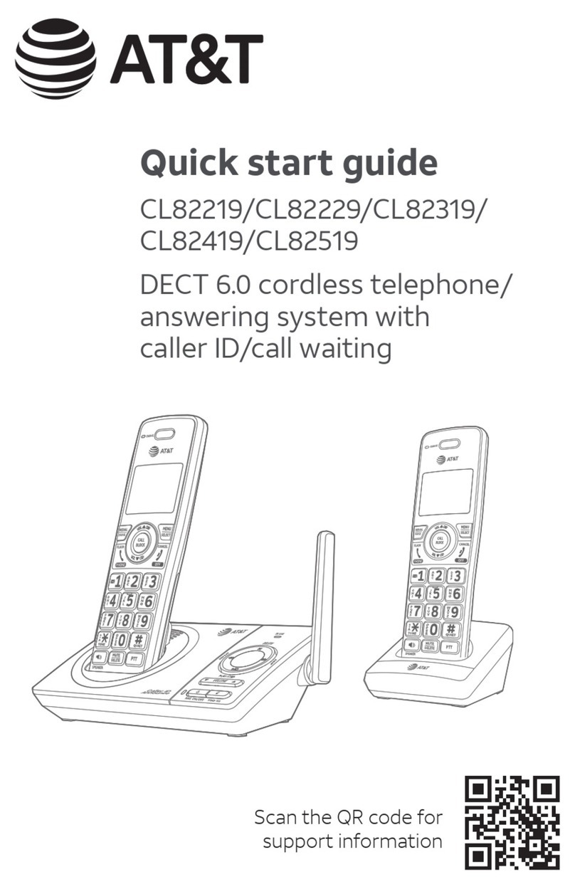 AT&T CL82219 User manual