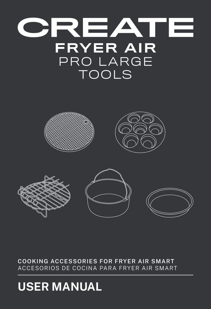 Create FRYER AIR PRO LARGE TOOLS user manual