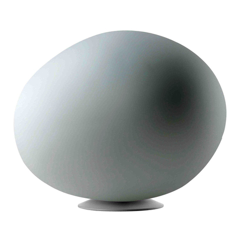 FOSCARINI GREGG Piccola User manual