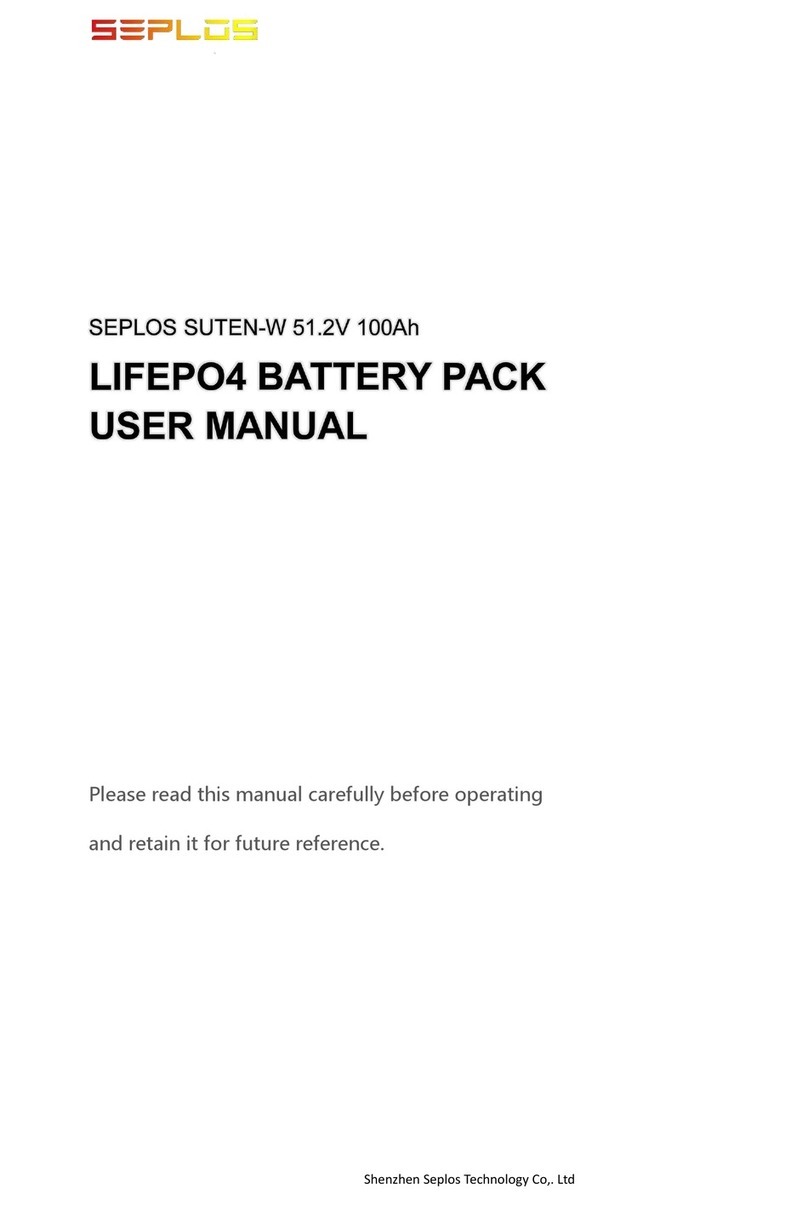 SEPLOS SUTEN-W user manual