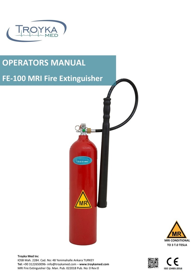 Troyka Med FE-100 MRI Operator's manual