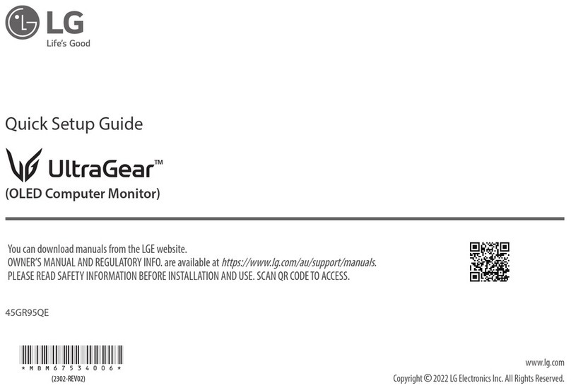 LG UltraGear 45GR95QE User manual