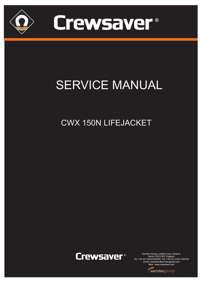 Crewsaver CWX 150N Service manual