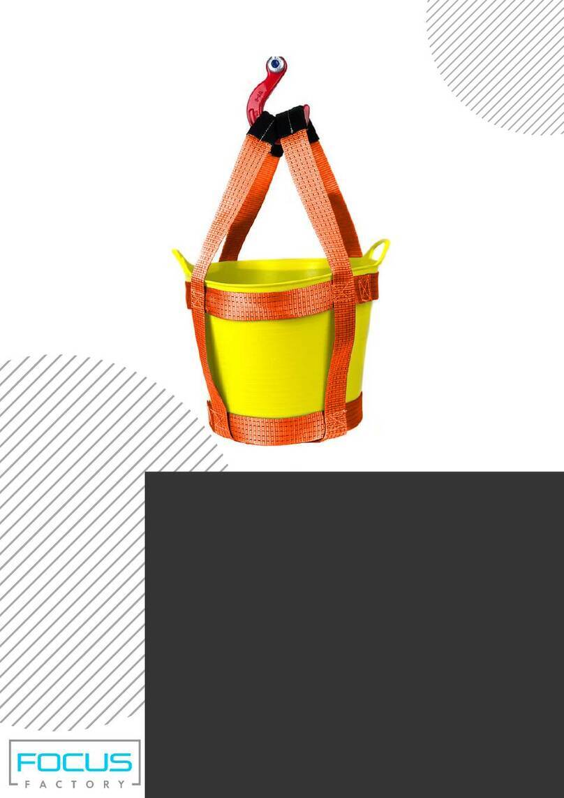 foc.us BUCKET STRAP User's manual guide