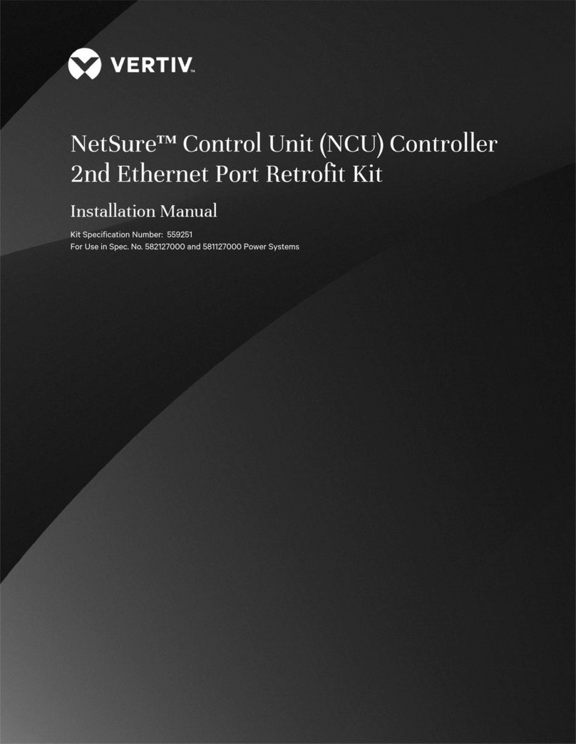 Vertiv NetSure 559251 installation manual Vertiv NetSure 559251 installation manual