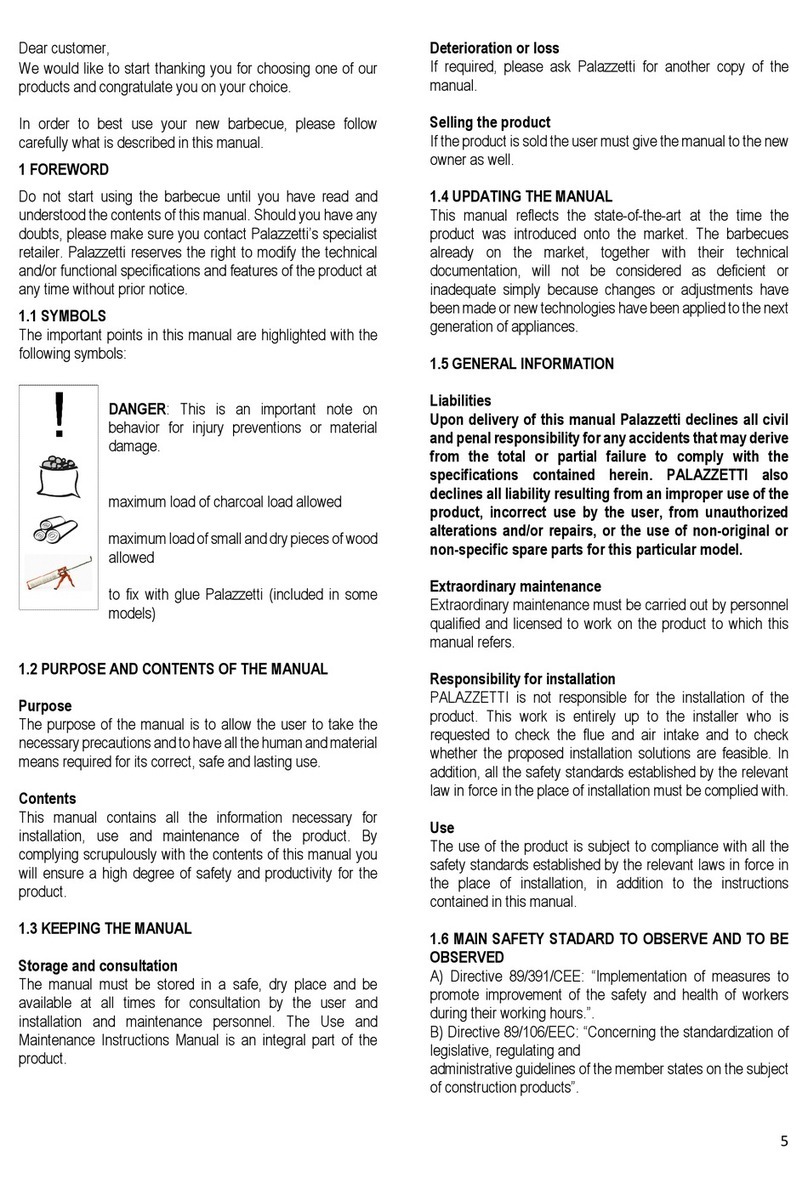 Palazzetti GALAPAGOS instructions