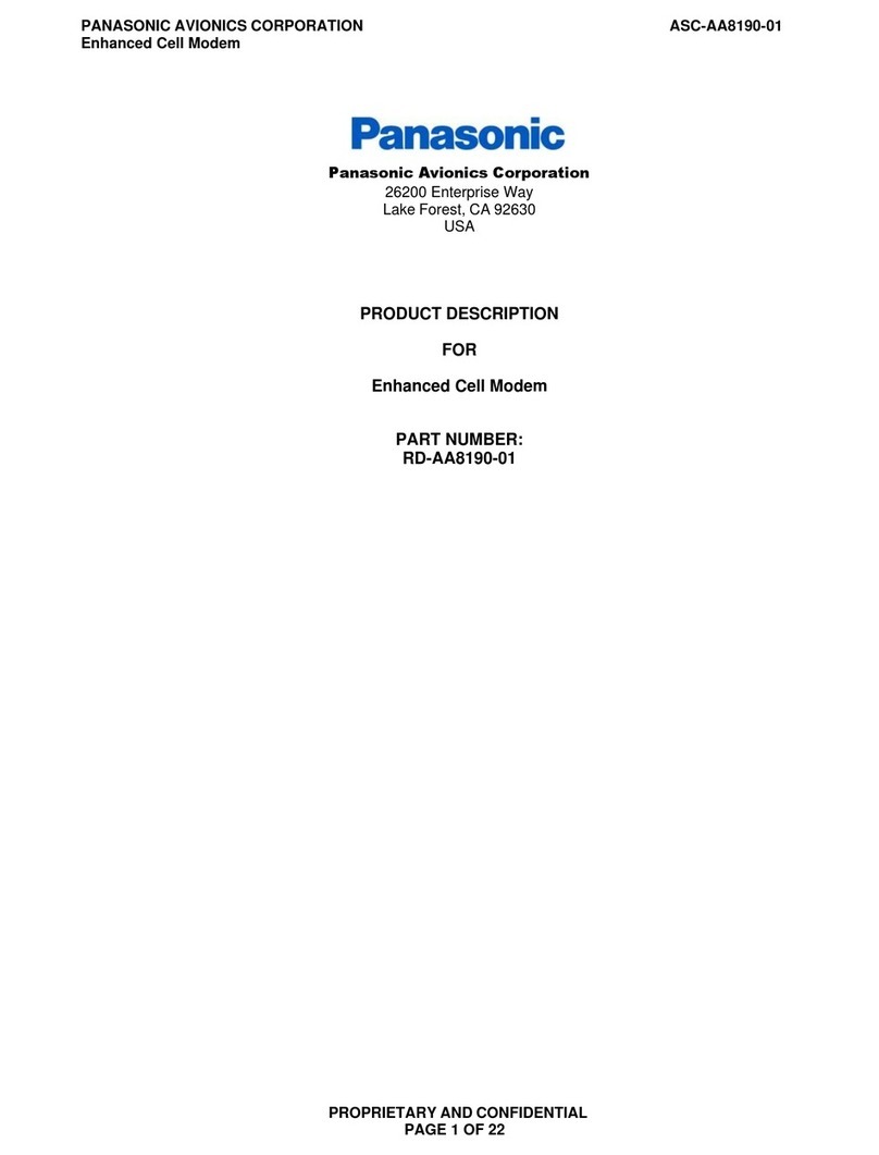 Panasonic RD-AA8190-01 User manual