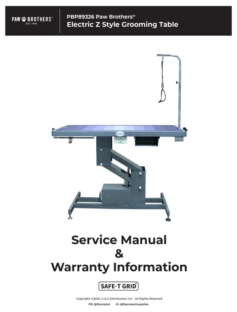 Paw Brothers SAFE-T GRID PBP89326 Service manual Paw Brothers SAFE-T GRID PBP89326 Service manual