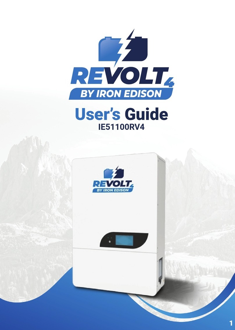 Iron Edison REVOLT4 IE51100RV4 user guide
