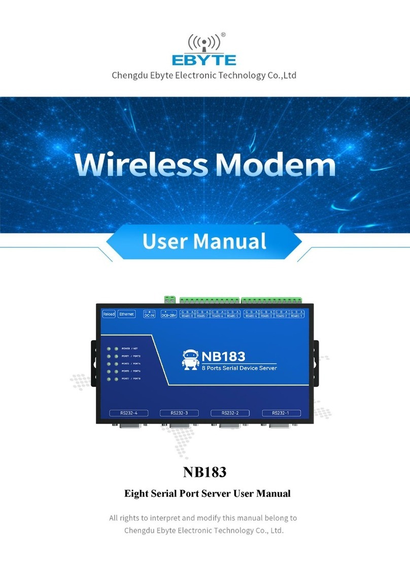 Ebyte NB183 User manual