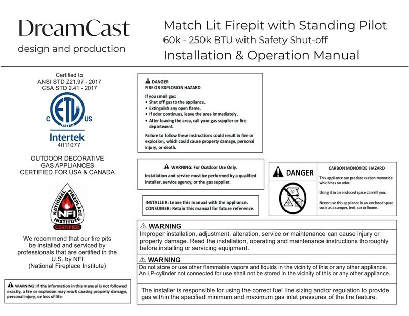 DreamCast AURA36-CFB60 Installation & operation manual DreamCast AURA36-CFB60 Installation & operation manual