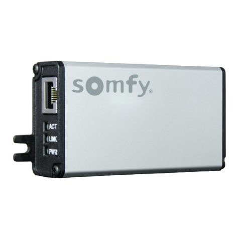 SOMFY Digital Network 1860326 quick start guide