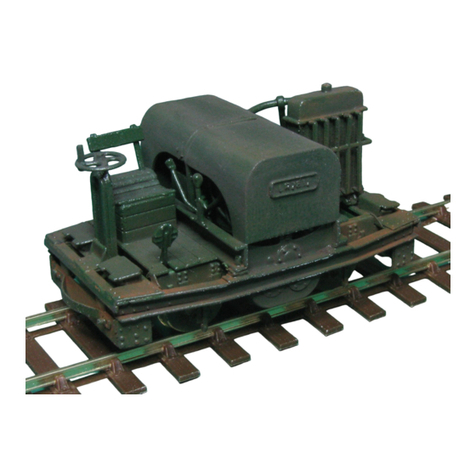 Nigel Lawton 009 20HP WD Simplex Petrol Mechanical Loco Kit Assembly instructions
