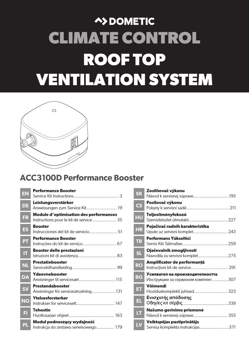 Dometic ACC3100D instructions