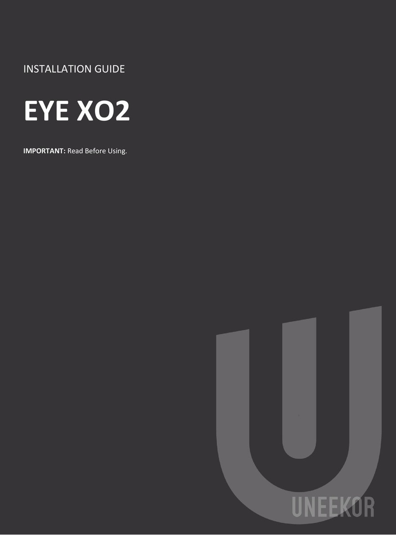 UNEEKOR EYE XO2 User manual