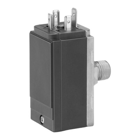 Honeywell krom schroder 03250831 operating instructions