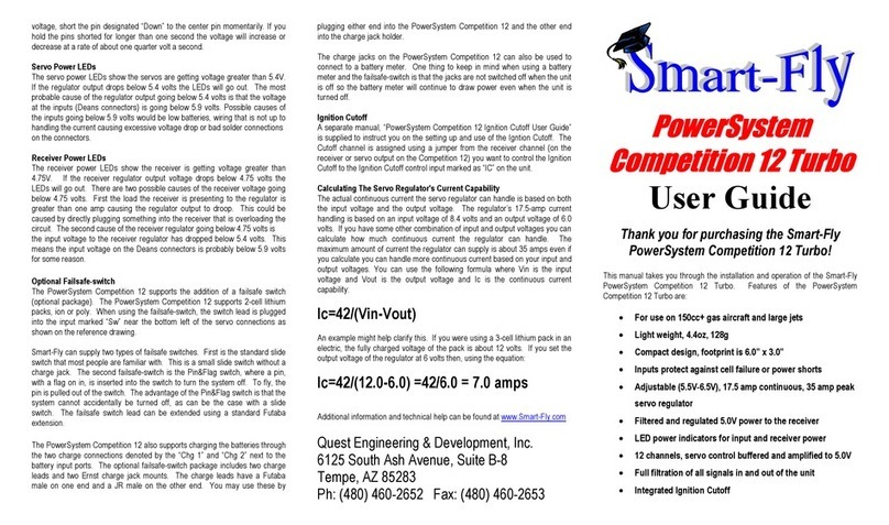 Smart-Fly PowerSystem Competition 12 Turbo User manual