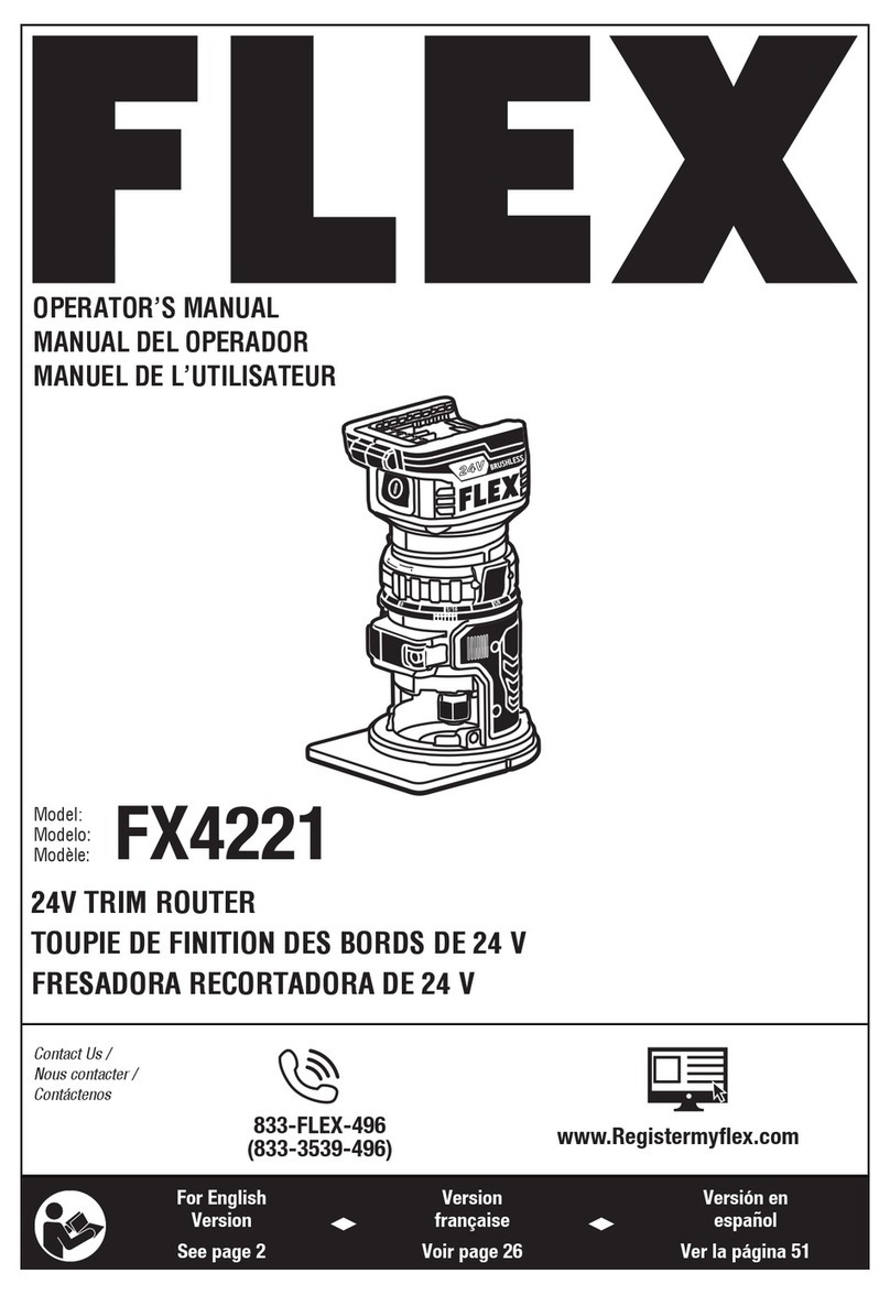Flex FX4221 Operator's manual