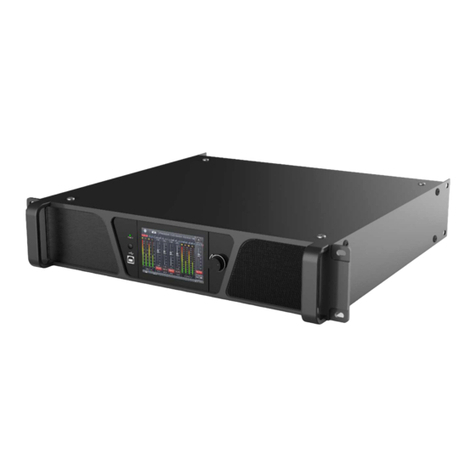 IHOS Quadro DSP 6.4 1500W Series User manual