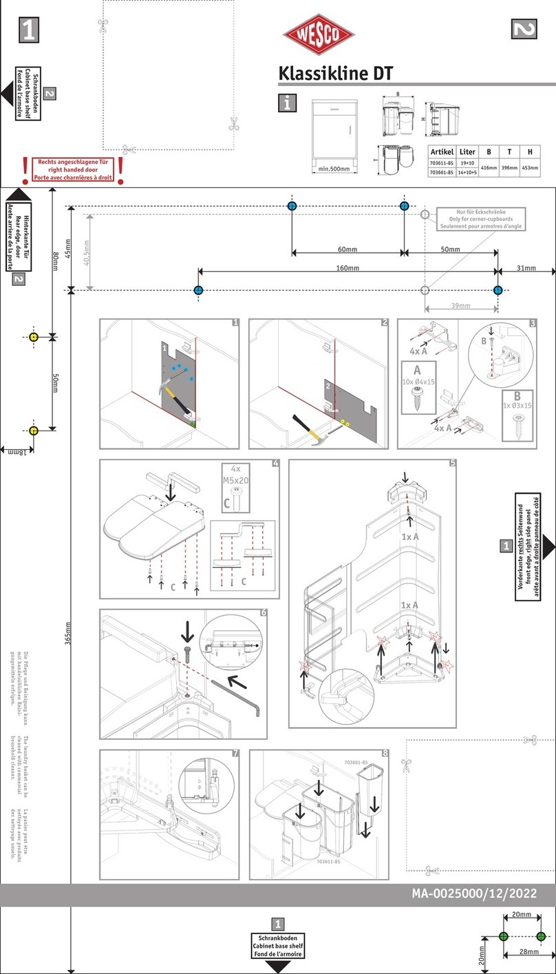 Wesco Klassikline DT quick start guide