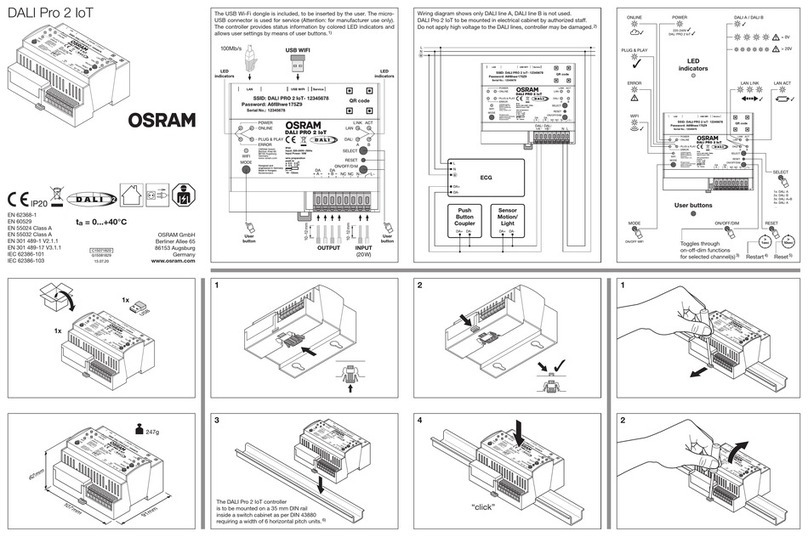Osram DALI PRO 2 IoT manual