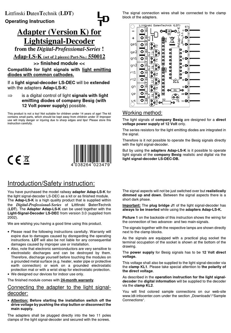 LDT Adap-LS-K quick start guide