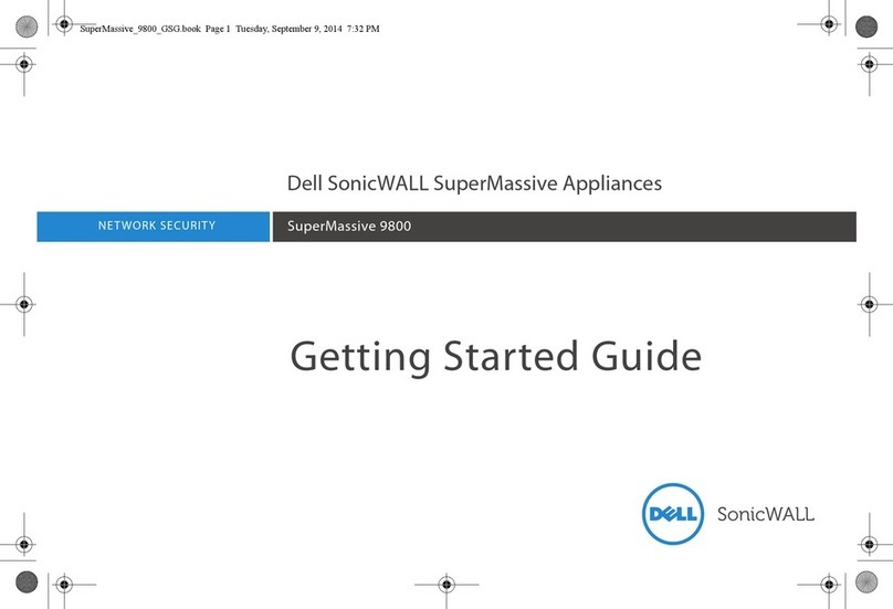 Dell SuperMassive 9800 Getting started guide