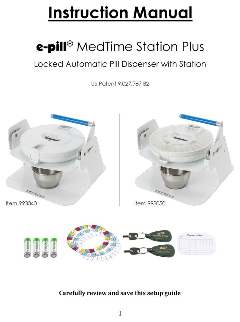 E-Pill MedTime Station Plus instruction manual