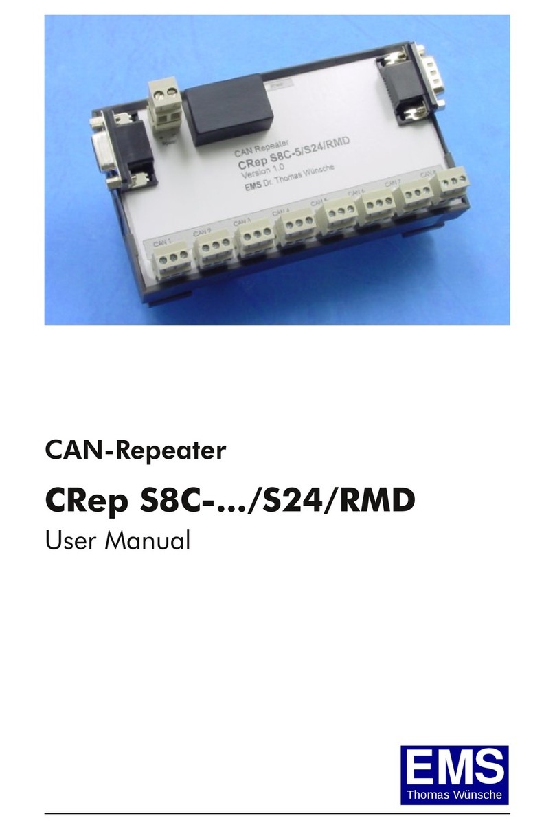 EMS CRep S8C S24/RMD Series user manual