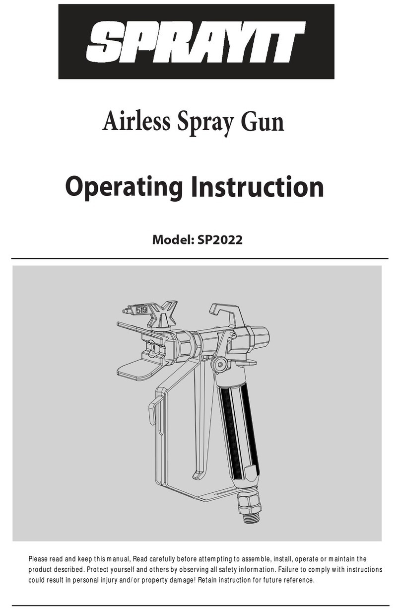 Sprayit SP2022 Operating	 instruction